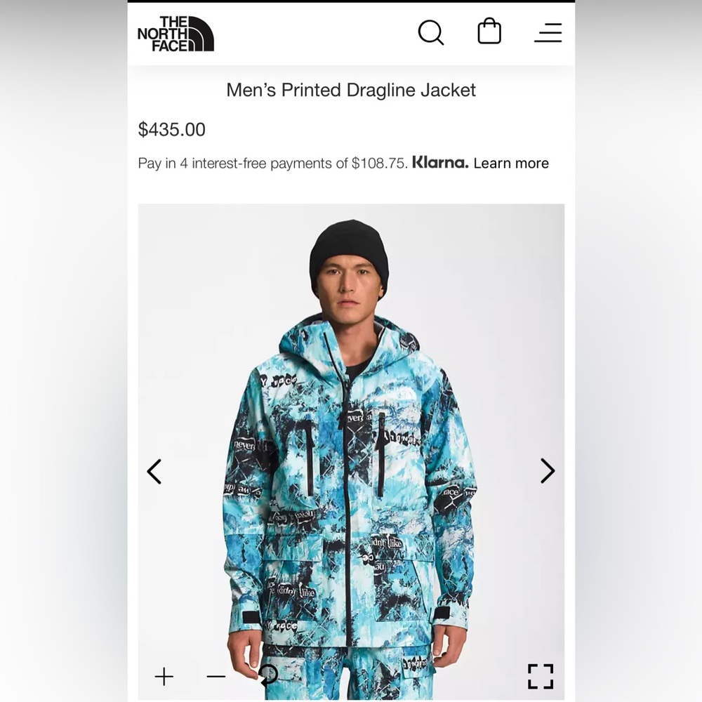 The North Face Men’s Printed Dragline Jacket 🧥